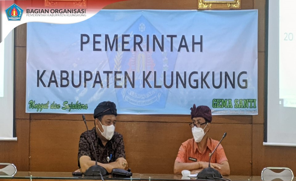 Hari Ketujuh Monev Pengembangan Budaya Kerja oleh Tim Evaluasi Pengembangan Budaya Kerja Kabupaten Klungkung